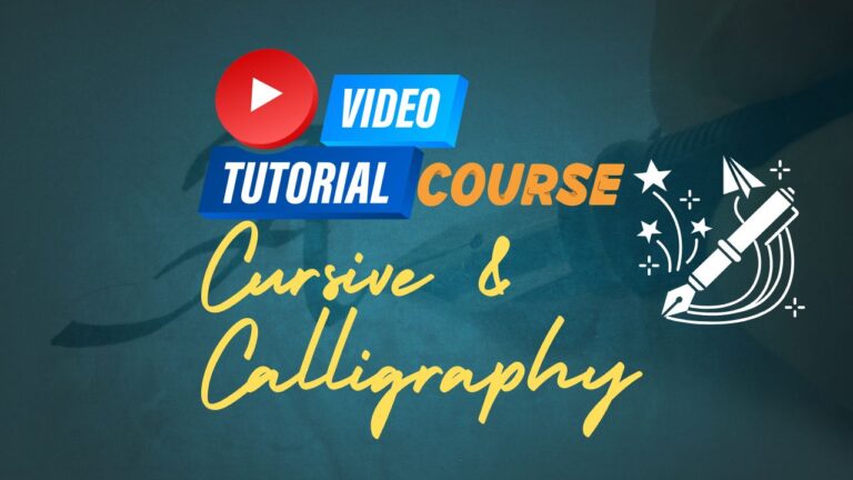 Cursive & Calligraphy Course