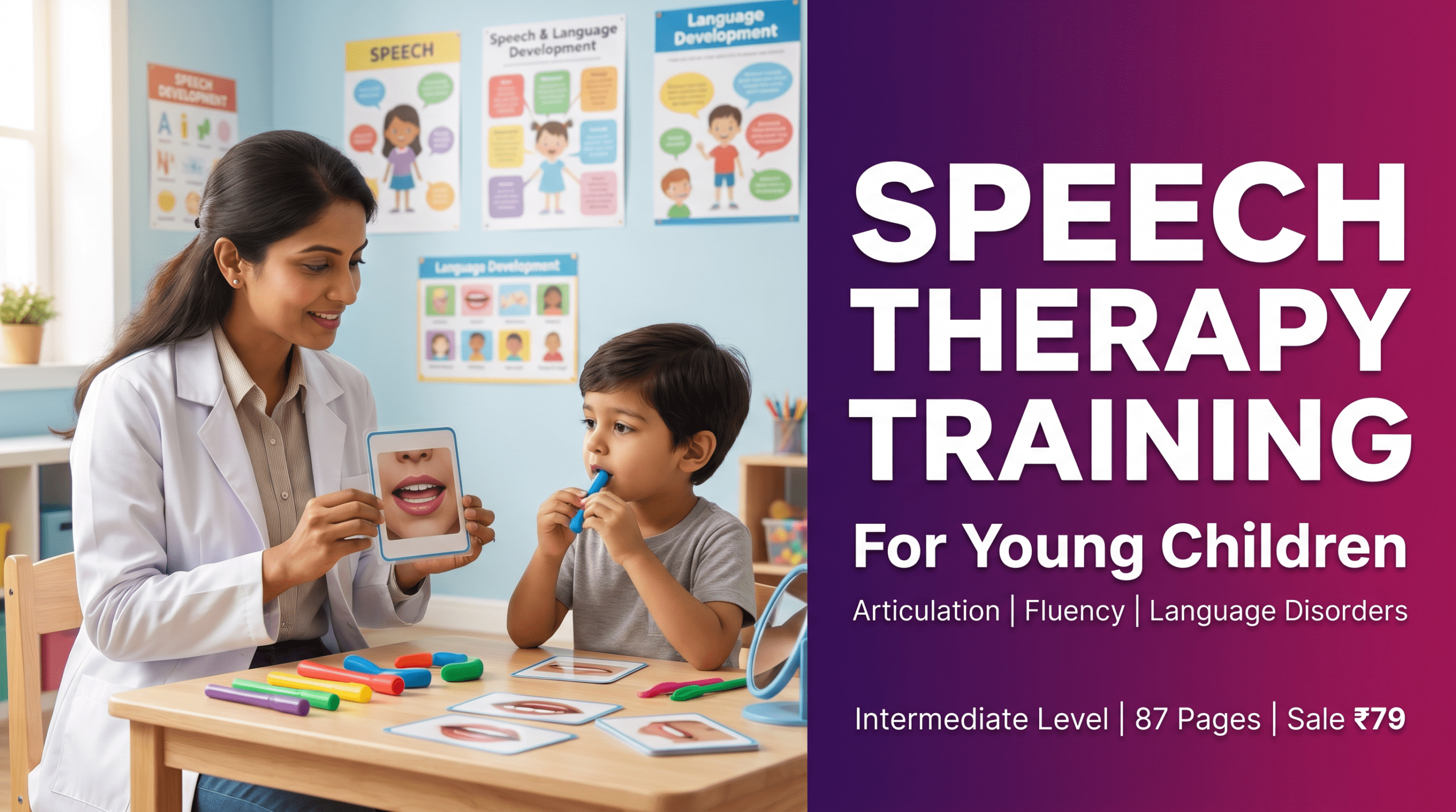 Comprehensive Speech Therapy Training for Young Children