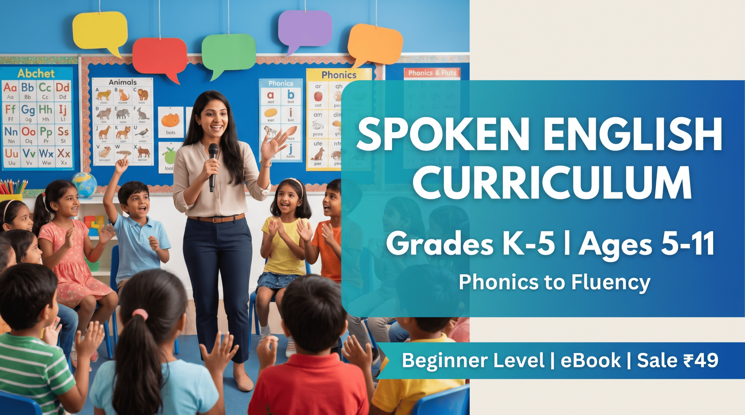 Spoken English Curriculum for Young Learners: Grades K-5