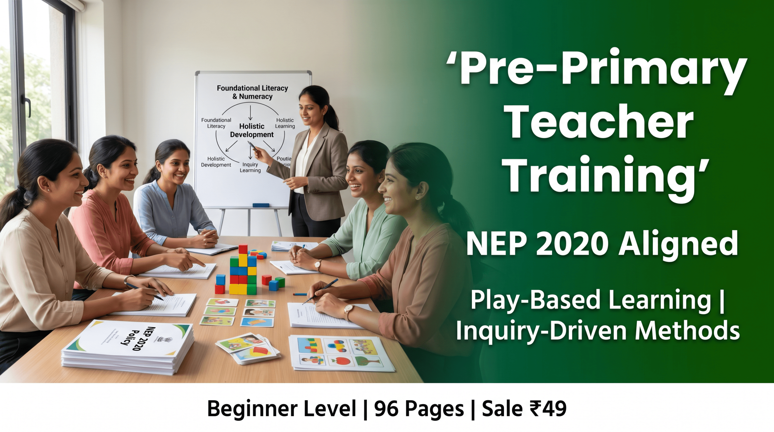 Comprehensive Pre-Primary Teacher Training Guide Aligned with NEP 2020